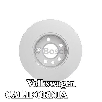 BOSCH القطر الخارجي لقرص المكابح: 282mm, صلب, مطلي — 2003 Volkswagen California