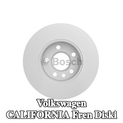 BOSCH Fren diski Dış Çap: 282mm, düz, Kaplamalı — 2003 Volkswagen California