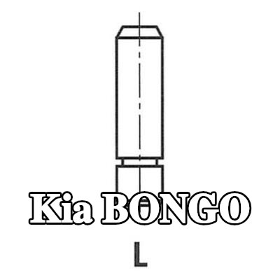 FRECCIA أدلة الصمامات — Kia Bongo