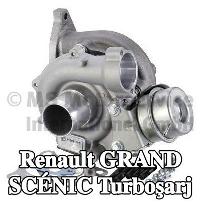 PIERBURG Contalı/sızdırmazlık elemanlı turboşarj — Renault Grand Scénic