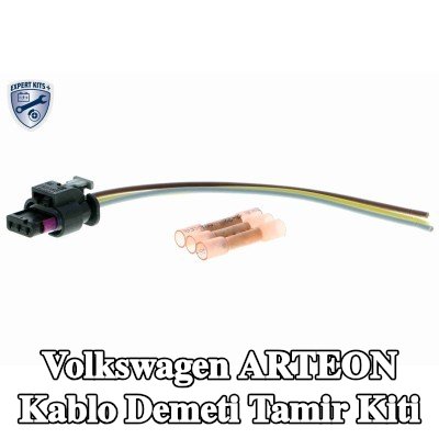 VEMO Contalı/sızdırmazlık elemanlı kablo demeti tamir kiti, sıkıştırmalı konektör ile, boru ile — Volkswagen Arteon
