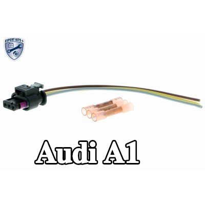VEMO طقم إصلاح أسلاك كهربائية مع حشيات/أختام, مع موصل انكماش, مع أنبوب — Audi A1