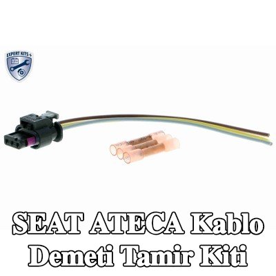 VEMO Contalı/sızdırmazlık elemanlı kablo demeti tamir kiti, sıkıştırmalı konektör ile, boru ile — SEAT Ateca