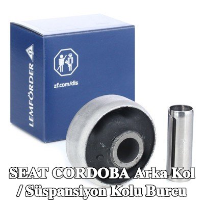 LEMFÖRDER Arka kol / Süspansiyon kolu burcu Ön Aks, Arka, her iki taraf, montaj manşonları ile — 2000 SEAT Cordoba