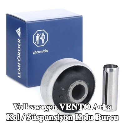 LEMFÖRDER Arka kol / Süspansiyon kolu burcu Ön Aks, Arka, her iki taraf, montaj manşonları ile — Volkswagen Vento