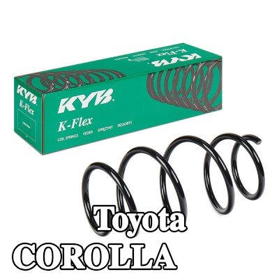 KYB نابض لولبي K-Flex, المحور الأمامي — 2012 Toyota Corolla