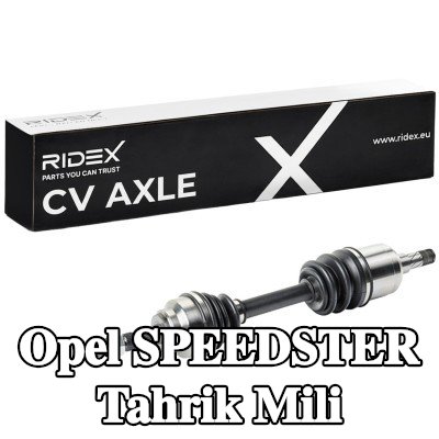 RIDEX Tahrik mili Ön Aks Sol, 592, 00mm — Opel Speedster