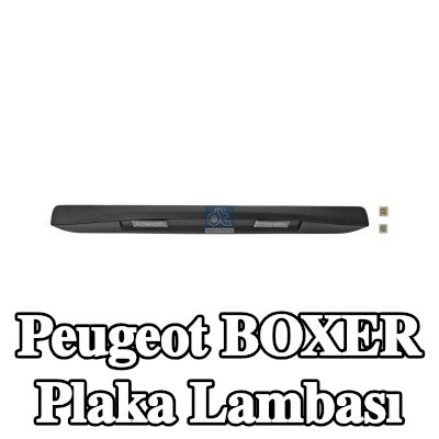 DT Spare Parts Plaka lambası — Peugeot Boxer