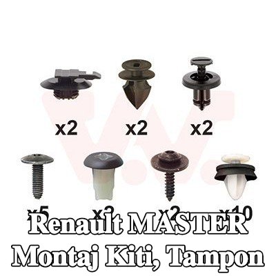 VAN WEZEL Montaj Kiti, tampon — Renault Master