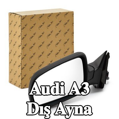 BLIC Sol yan ayna, Elektrikli — 2001 Audi A3