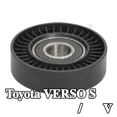 OPTIMAL بكرة الانحراف/التوجيه, V-ribbed belt Outer Diameter: 70mm, بدون حامل — Toyota Verso S