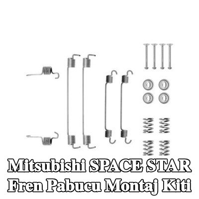 BOSCH Yaylı fren pabucu montaj kiti — Mitsubishi Space Star