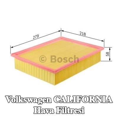 BOSCH Hava filtresi — 2003 Volkswagen California