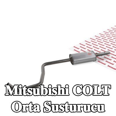 BOSAL Orta susturucu — Mitsubishi Colt