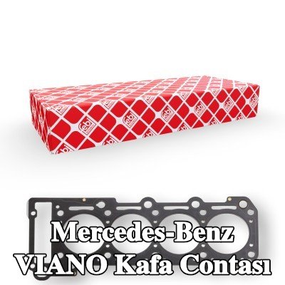FEBI BILSTEIN Kafa contası Metal, 1mm — Mercedes-Benz Viano