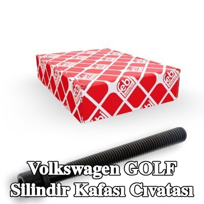 FEBI BILSTEIN Silindir Kafası Cıvatası — 2004 Volkswagen Golf