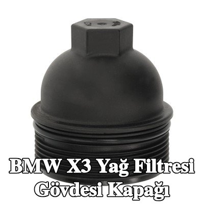 FEBI BILSTEIN Conta halkalı yağ filtresi muhafaza kapağı — 2008 BMW X3