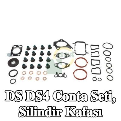 BGA Conta seti, valf kapağı contalı silindir kafası, valf gövdesi contalı, silindir kafası contası olmadan — DS Ds4