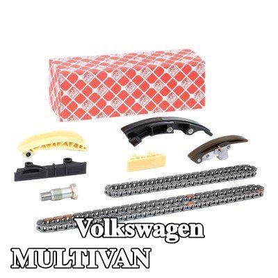FEBI BILSTEIN طقم سلسلة التوقيت مع شداد السلسلة, مع سكك انزلاقية — 2004 Volkswagen Multivan
