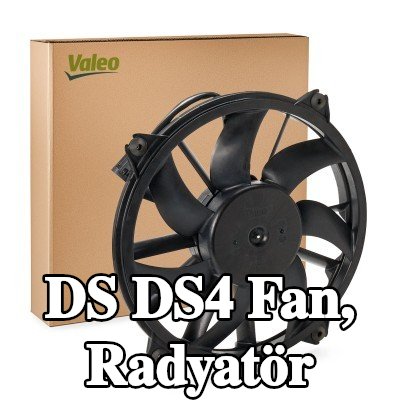 VALEO Fan, radyatör 396mm — 2016 DS Ds4