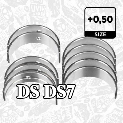 ET ENGINETEAM مجموعة محامل العمود المرفقي — DS Ds7