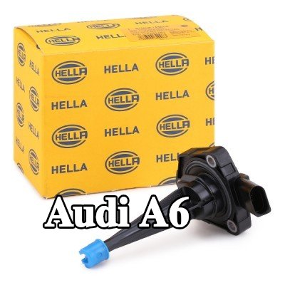 HELLA مستشعر, مستوى زيت المحرك مع حشية/مانع تسرب — Audi A6
