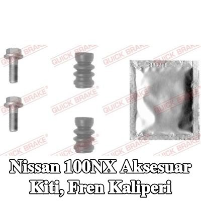 QUICK BRAKE Aksesuar Kiti, fren kaliperi — Nissan 100nx