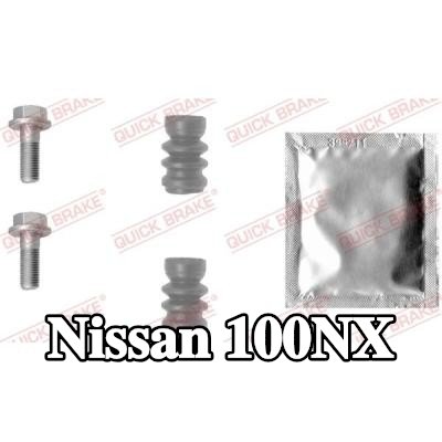 QUICK BRAKE مجموعة ملحقات، مقياس الفرامل — Nissan 100nx