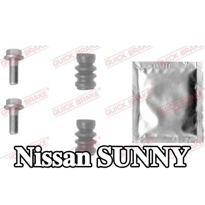 QUICK BRAKE مجموعة ملحقات، مقياس الفرامل — Nissan Sunny
