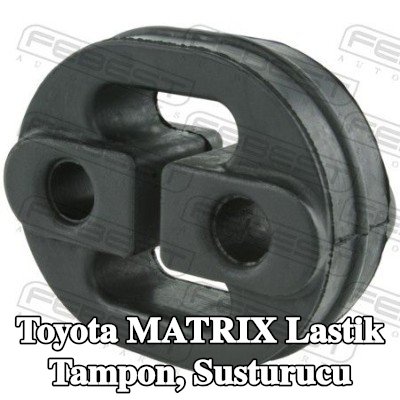 FEBEST Lastik tampon, susturucu Sağ Arka — Toyota Matrix