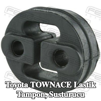 FEBEST Lastik tampon, susturucu Sağ Arka — 1995 Toyota Townace