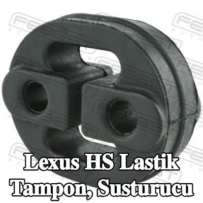 FEBEST Lastik tampon, susturucu Sağ Arka — Lexus Hs