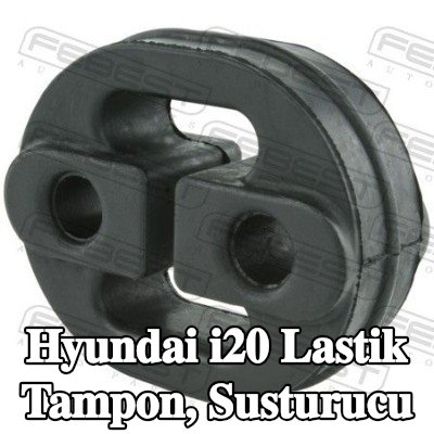 FEBEST Lastik tampon, susturucu Sağ Arka — Hyundai i20