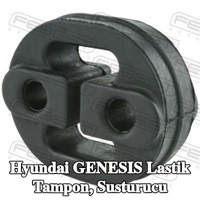 FEBEST Lastik tampon, susturucu Sağ Arka — 2012 Hyundai Genesis