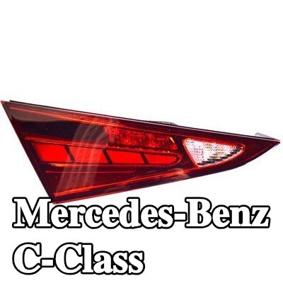 VAN WEZEL المصباح الخلفي الأيسر, مع حامل لمبة — Mercedes-Benz C-Class
