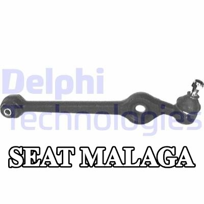 DELPHI ذراع التعليق للمحور الأمامي, السفلي, الفولاذ, مع وصلة كروية — SEAT Malaga