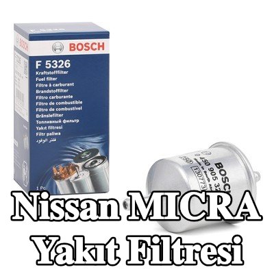 BOSCH Yakıt filtresi — 1997 Nissan Micra