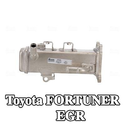 NISSENS مبرد EGR بدون حشوات/أختام, بدون مستشعر, بدون ممر جانبي للفراغ — Toyota Fortuner