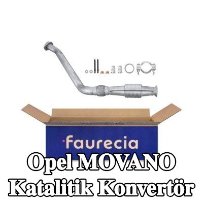 HELLA Montaj parçaları ile katalitik konvertör — 1998 Opel Movano
