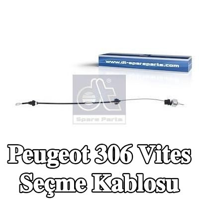 DT Spare Parts Vites seçme kablosu — Peugeot 306