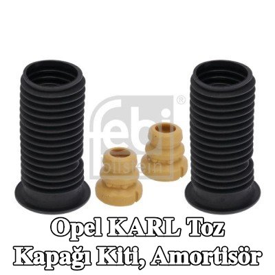 FEBI BILSTEIN Toz kapağı kiti, amortisör Ön Aks — Opel Karl