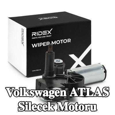 RIDEX Silecek motoru Araç arka camı, 12V — Volkswagen Atlas