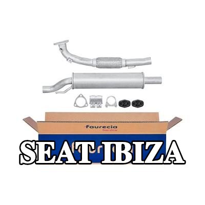HELLA كاتم الصوت الأمامي, مع قطع التركيب — 2012 SEAT Ibiza