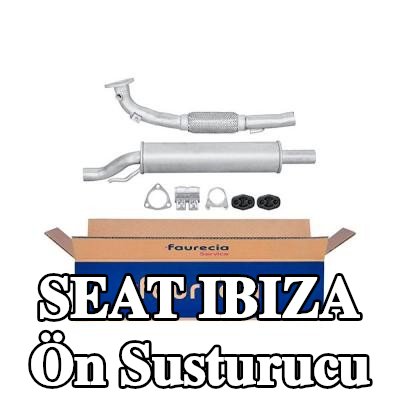 HELLA Ön susturucu Ön, montaj parçaları ile — 2012 SEAT Ibiza
