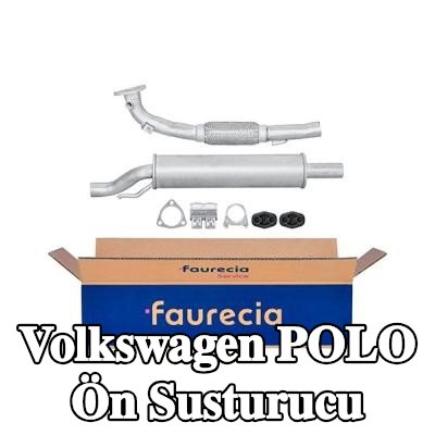 HELLA Ön susturucu Ön, montaj parçaları ile — 2012 Volkswagen Polo