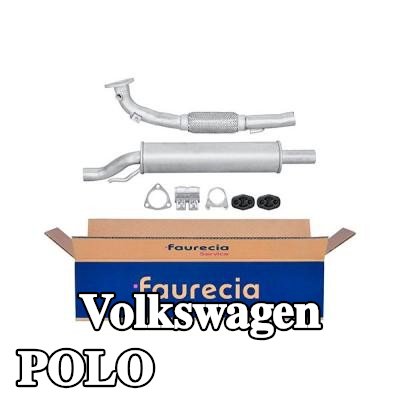 HELLA كاتم الصوت الأمامي, مع قطع التركيب — 2012 Volkswagen Polo