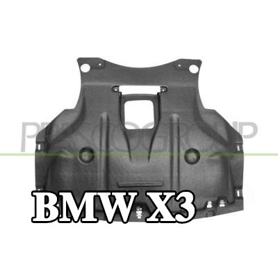 PRASCO مادة عازلة للصوت، حجرة المحرك — 2004 BMW X3