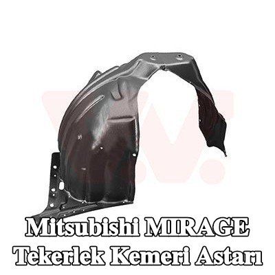 VAN WEZEL Tekerlek kemeri kaplaması Sağ Ön — Mitsubishi Mirage