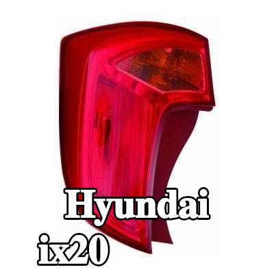 ABAKUS المصباح الخلفي الأيمن, بدون لمبة, بدون حامل لمبة — Hyundai ix20