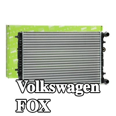 VALEO مبرد المحرك من الألومنيوم, مع منظم سائل التبريد — 2011 Volkswagen Fox